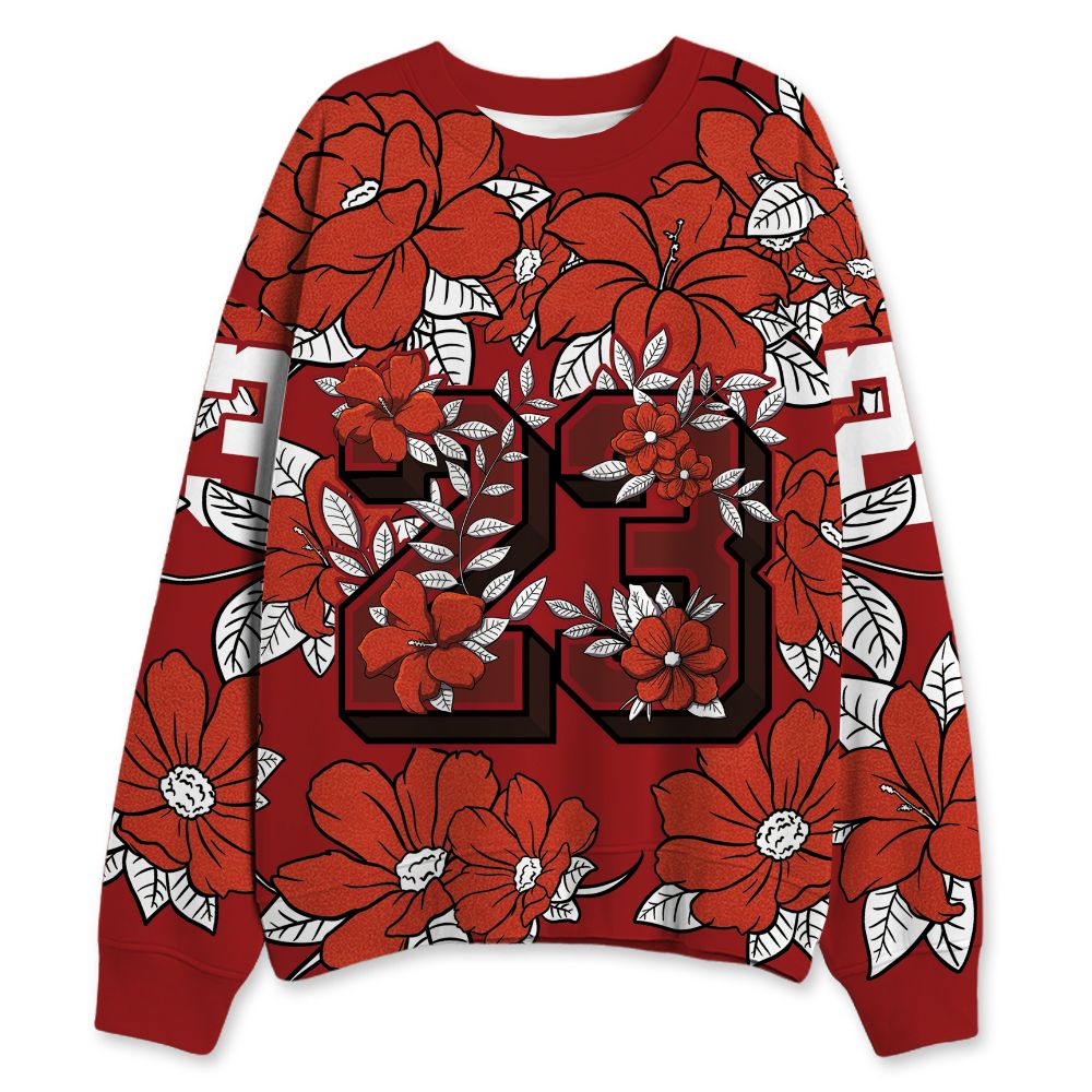 Brick-By-Brick-4s-NastyJamz-Sweatshirt-Match-23-Floral-3D-All-Over-Print-Flower