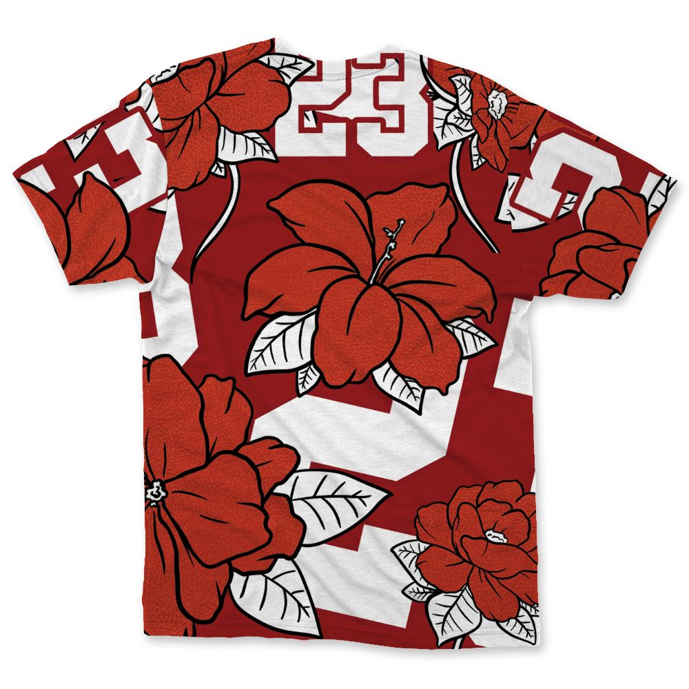 Brick-By-Brick-4s-NastyJamz-T-Shirt-Match-23-Floral-3D-All-Over-Print-Flower