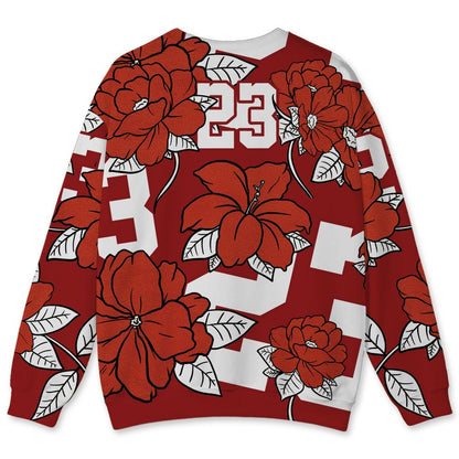 Brick-By-Brick-4s-NastyJamz-Sweatshirt-Match-23-Floral-3D-All-Over-Print-Flower