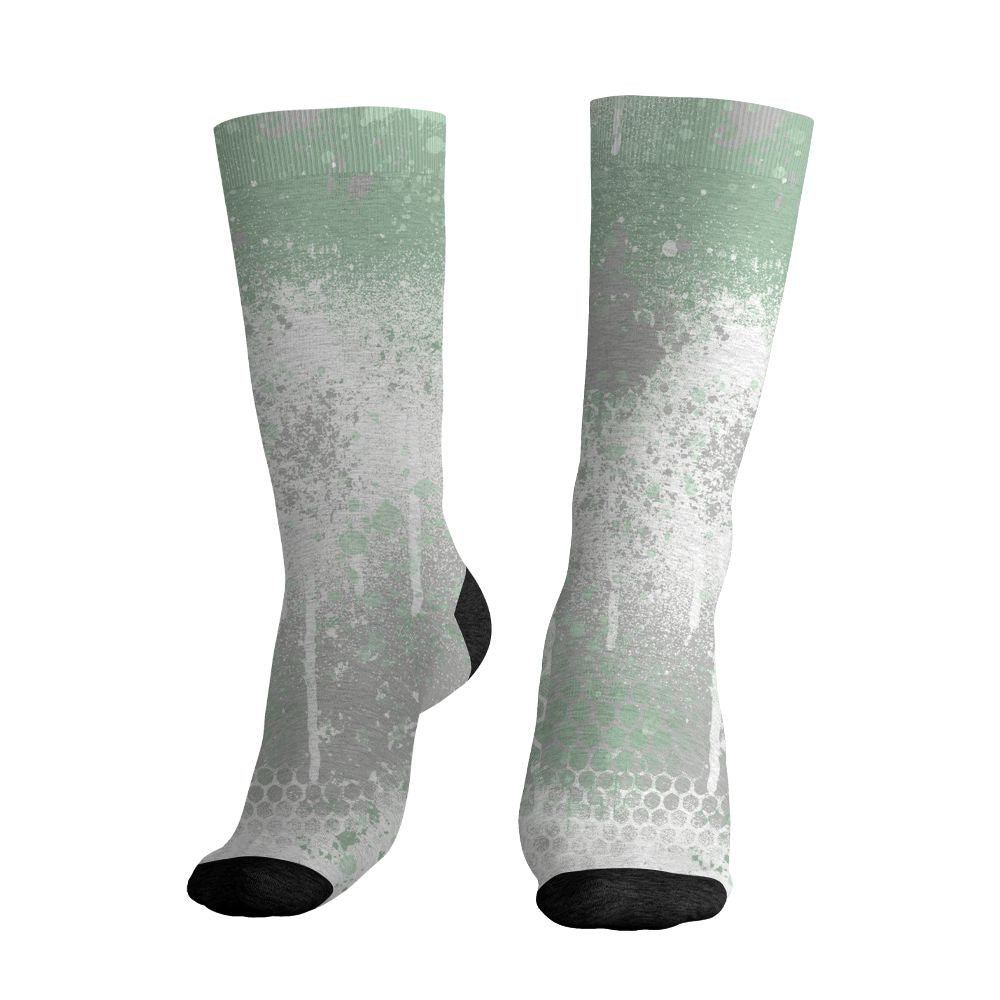 Seafoam-Sail-4s-NastyJamz-Socks-Match-23-Painted-Graffiti