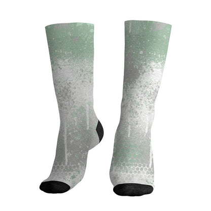 Seafoam-Sail-4s-NastyJamz-Socks-Match-23-Painted-Graffiti