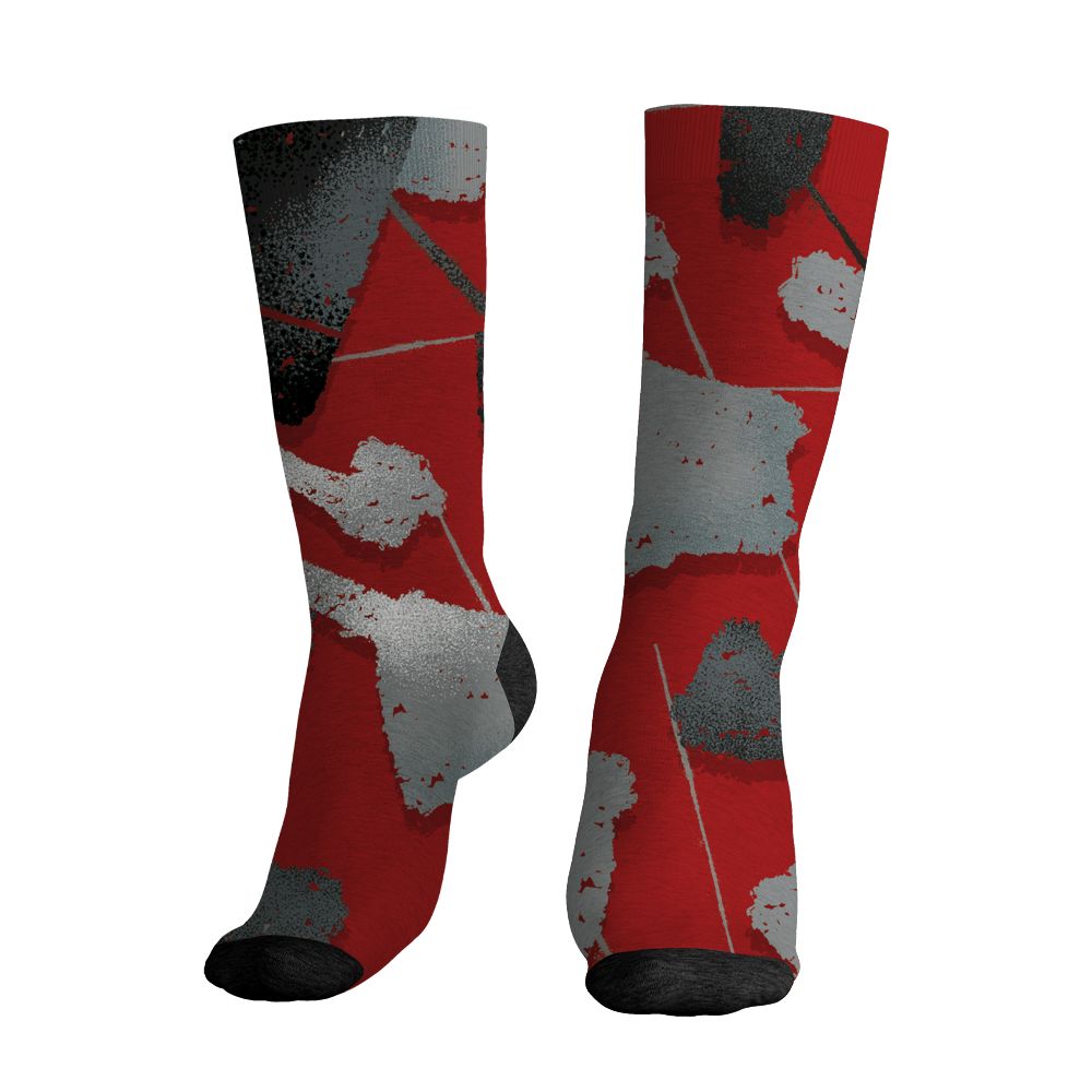 U.nion-Varsity-Red-Shadow-Grey-1s-NastyJamz-Socks-Match-Built-Different-All-Over-Print-Broken