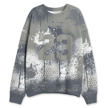 Cool-Grey-9s-NastyJamz-Sweatshirt-Match-23-Painted-Graffiti
