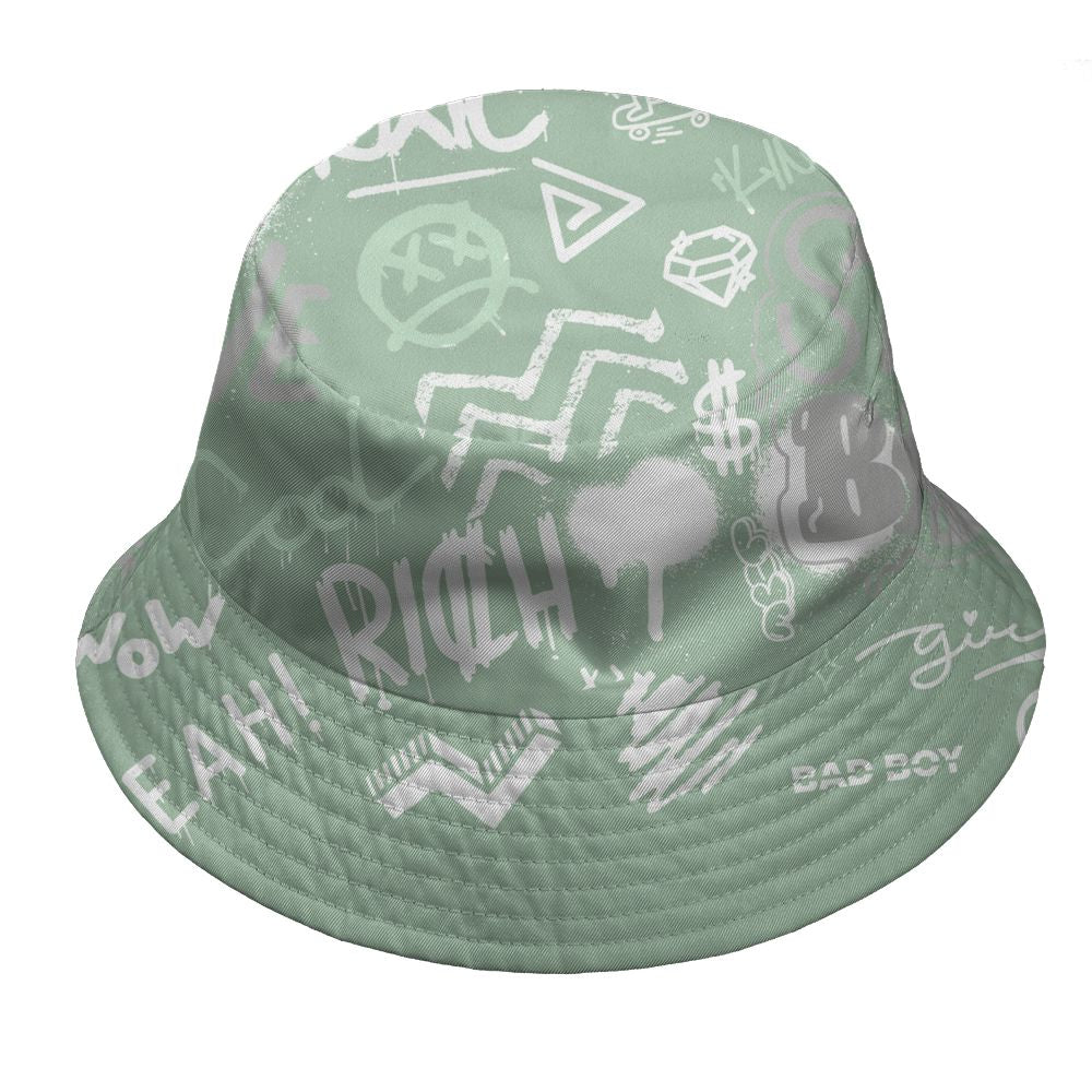 Seafoam-Sail-4s-NastyJamz-Bucket-Hat-Match-Graffiti-King-3D-All-Over-Print-Doodle-Style
