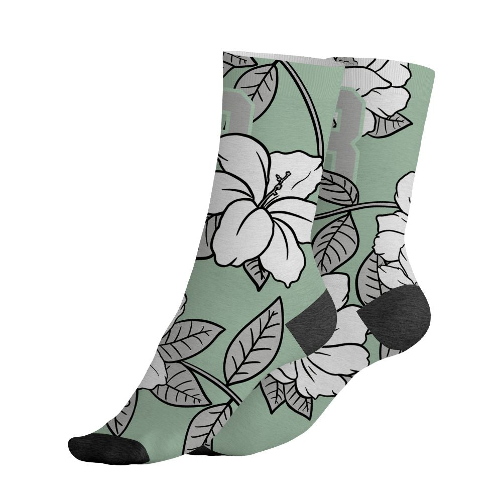 Seafoam-Sail-4s-NastyJamz-Socks-Match-23-Floral-All-Over-Print-Flower