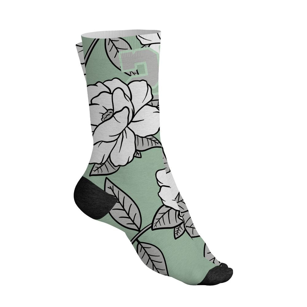 Seafoam-Sail-4s-NastyJamz-Socks-Match-23-Floral-All-Over-Print-Flower