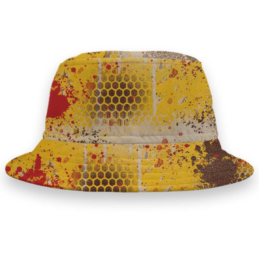 AM-1-Poly-Donkeyy-Kongg-NastyJamz-Bucket-Hat-Match-23-Painted-Graffiti