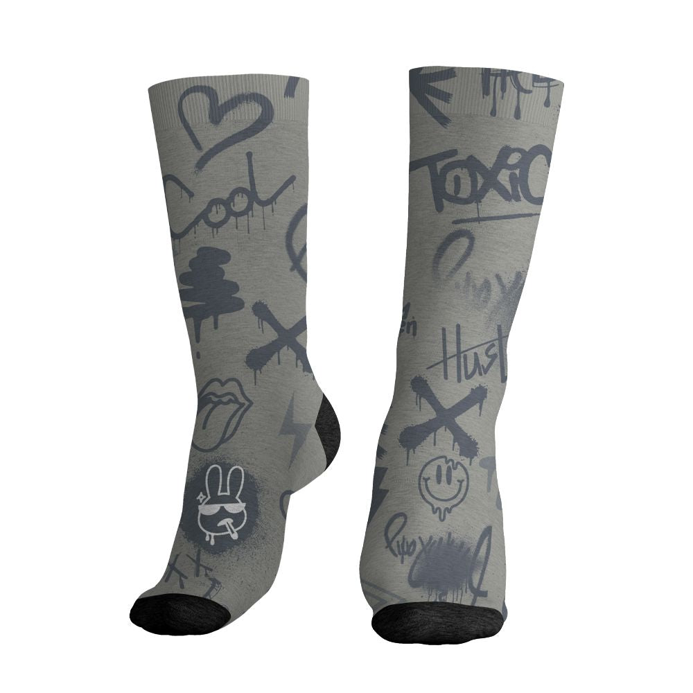 Cool-Grey-9s-NastyJamz-Socks-Match-Graffiti-King-All-Over-Print-Doodle-Style