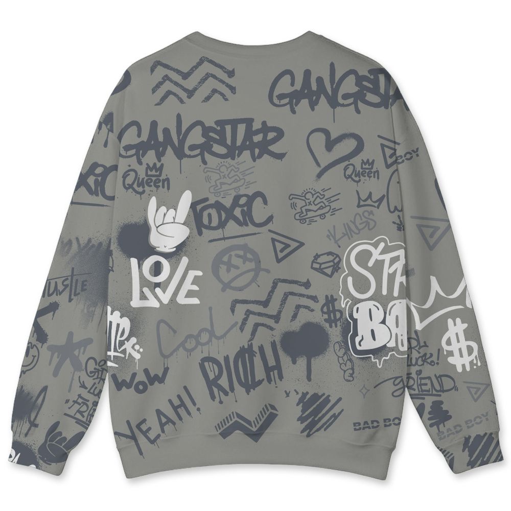 Cool-Grey-9s-NastyJamz-Sweatshirt-Match-Graffiti-King-All-Over-Print-Doodle-Style
