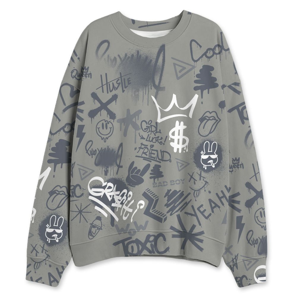 Cool-Grey-9s-NastyJamz-Sweatshirt-Match-Graffiti-King-All-Over-Print-Doodle-Style