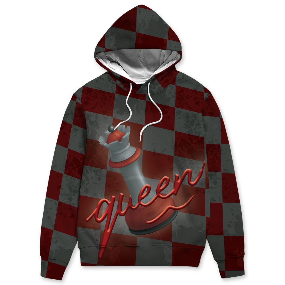 U.nion-Varsity-Red-Shadow-Grey-1s-nion-Varsity-Red-Shadow-Grey.NastyJamz-Hoodie-Match-Black-Queen-All-Over-Print
