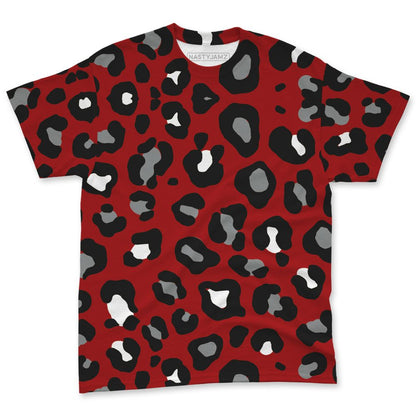 U.nion-Varsity-Red-Shadow-Grey-1s-NastyJamz-T-Shirt-Match-Leopard-Pattern-All-Over-Print