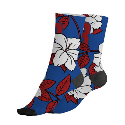 KB-6-Protro-Game-Royal-NastyJamz-Socks-Match-23-Floral-All-Over-Print-Flower