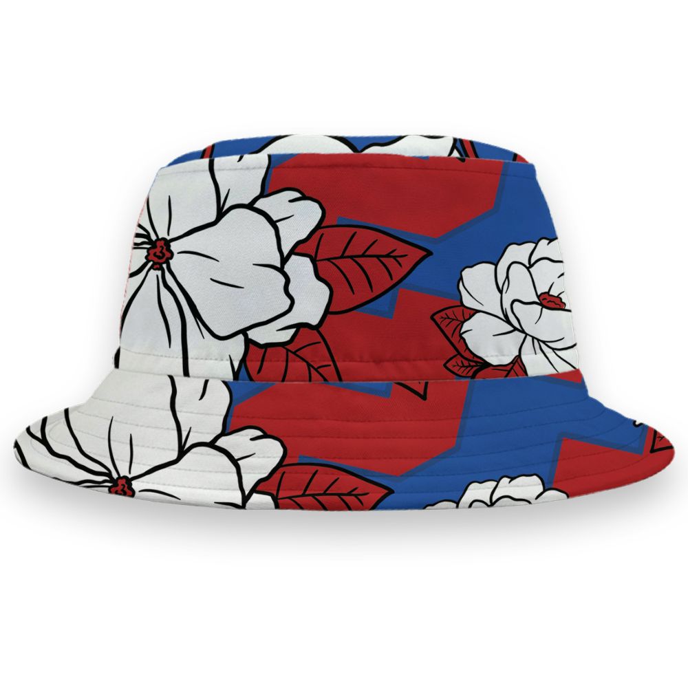 KB-6-Protro-Game-Royal-NastyJamz-Bucket-Hat-Match-23-Floral-3D-All-Over-Print-Flower