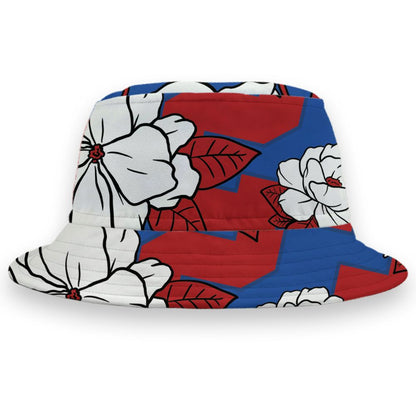 KB-6-Protro-Game-Royal-NastyJamz-Bucket-Hat-Match-23-Floral-3D-All-Over-Print-Flower