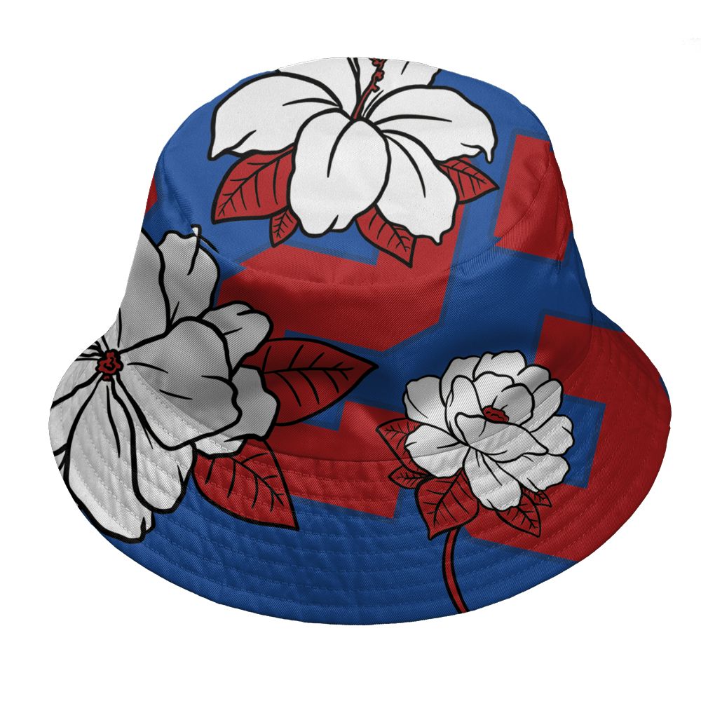 KB-6-Protro-Game-Royal-NastyJamz-Bucket-Hat-Match-23-Floral-3D-All-Over-Print-Flower
