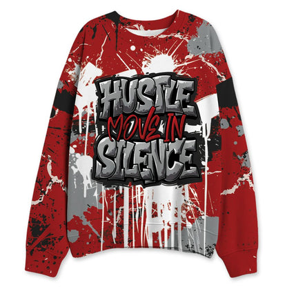 U.nion-Varsity-Red-Shadow-Grey-1s-nion-Varsity-Red-Shadow-Grey.NastyJamz-Sweatshirt-Match-Hustle-Move-In-Silence-All-Over-Print