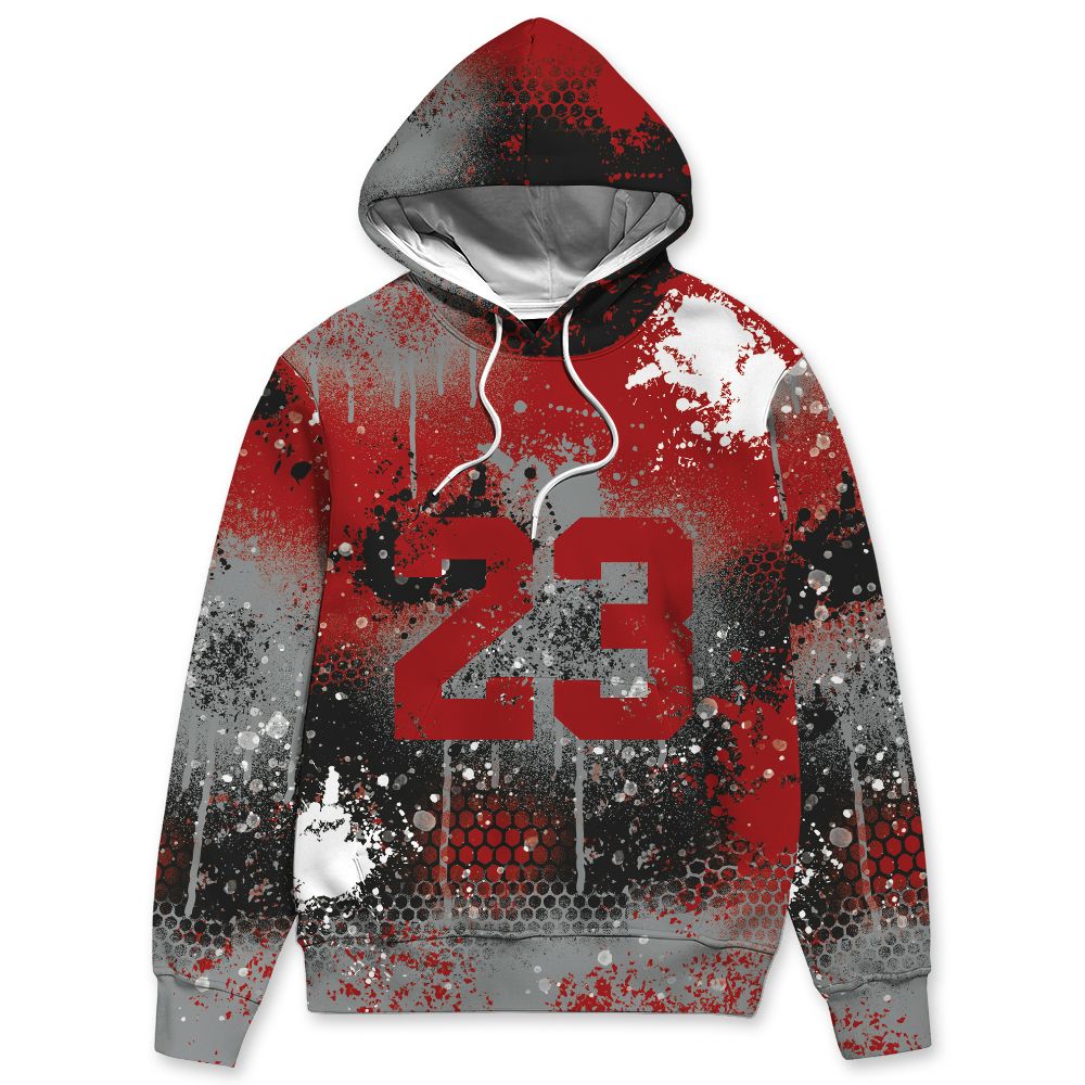 U.nion-Varsity-Red-Shadow-Grey-1s-nion-Varsity-Red-Shadow-Grey.NastyJamz-Hoodie-Match-23-Painted-Graffiti