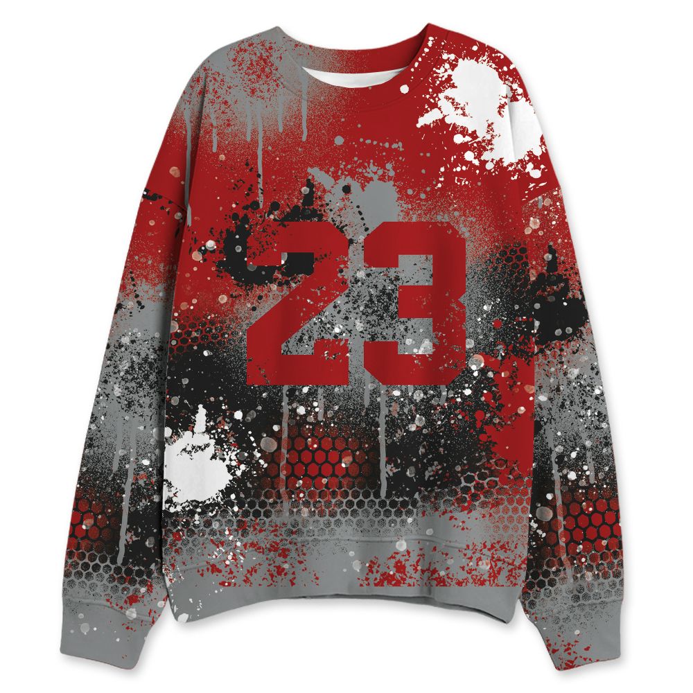 U.nion-Varsity-Red-Shadow-Grey-1s-nion-Varsity-Red-Shadow-Grey.NastyJamz-Sweatshirt-Match-23-Painted-Graffiti