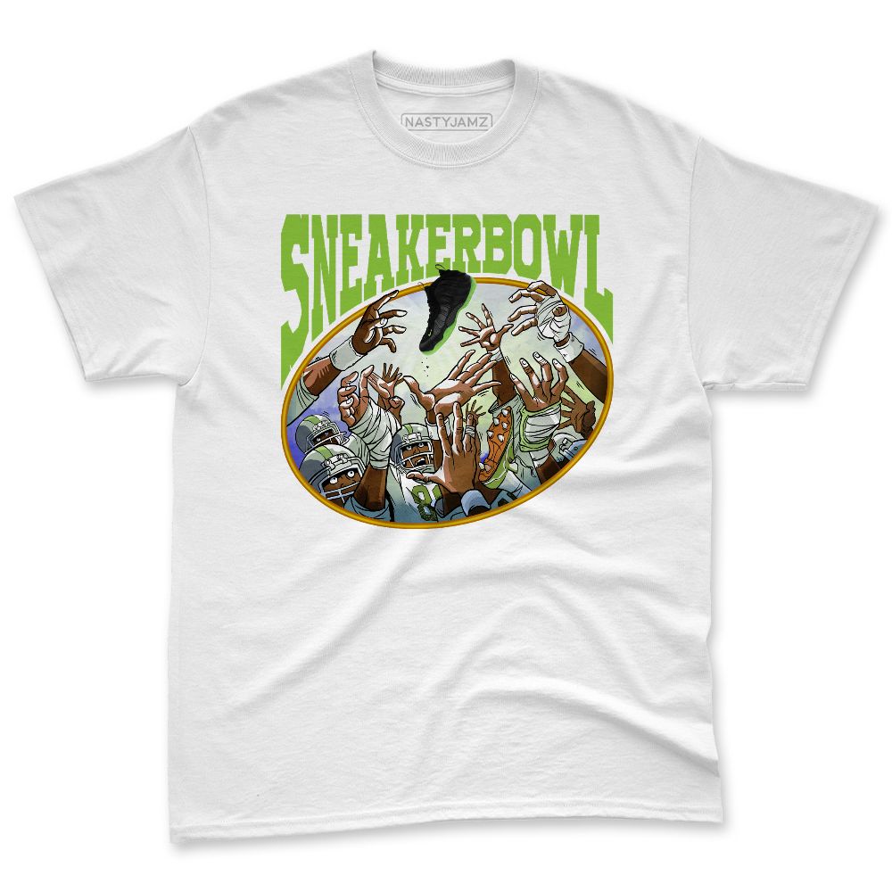 Air-Foamposite-One-Black-Volt-NastyJamz-Premium-T-Shirt-Match-SneakerBowl