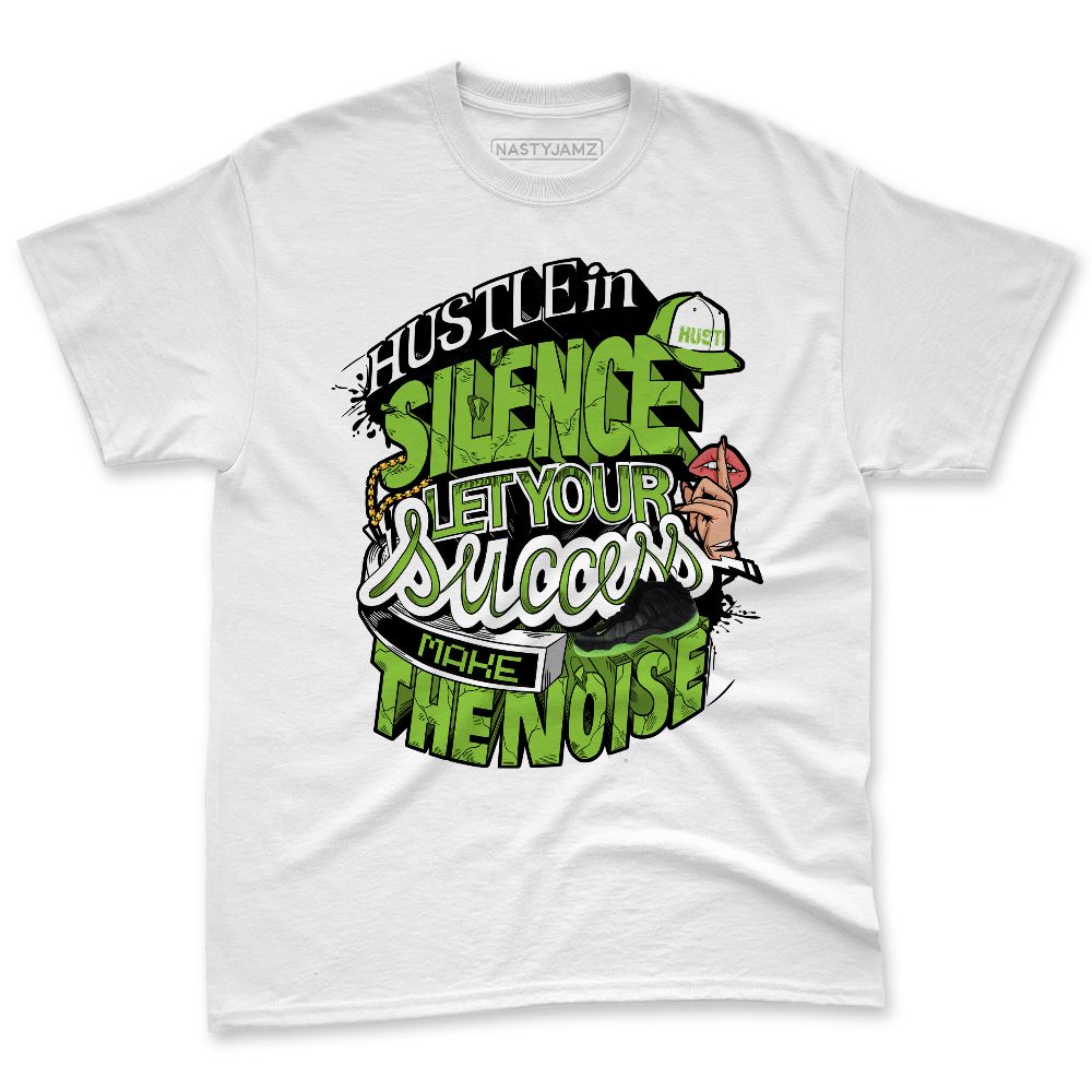 Air-Foamposite-One-Black-Volt-NastyJamz-Premium-T-Shirt-Match-Hustle-Silence