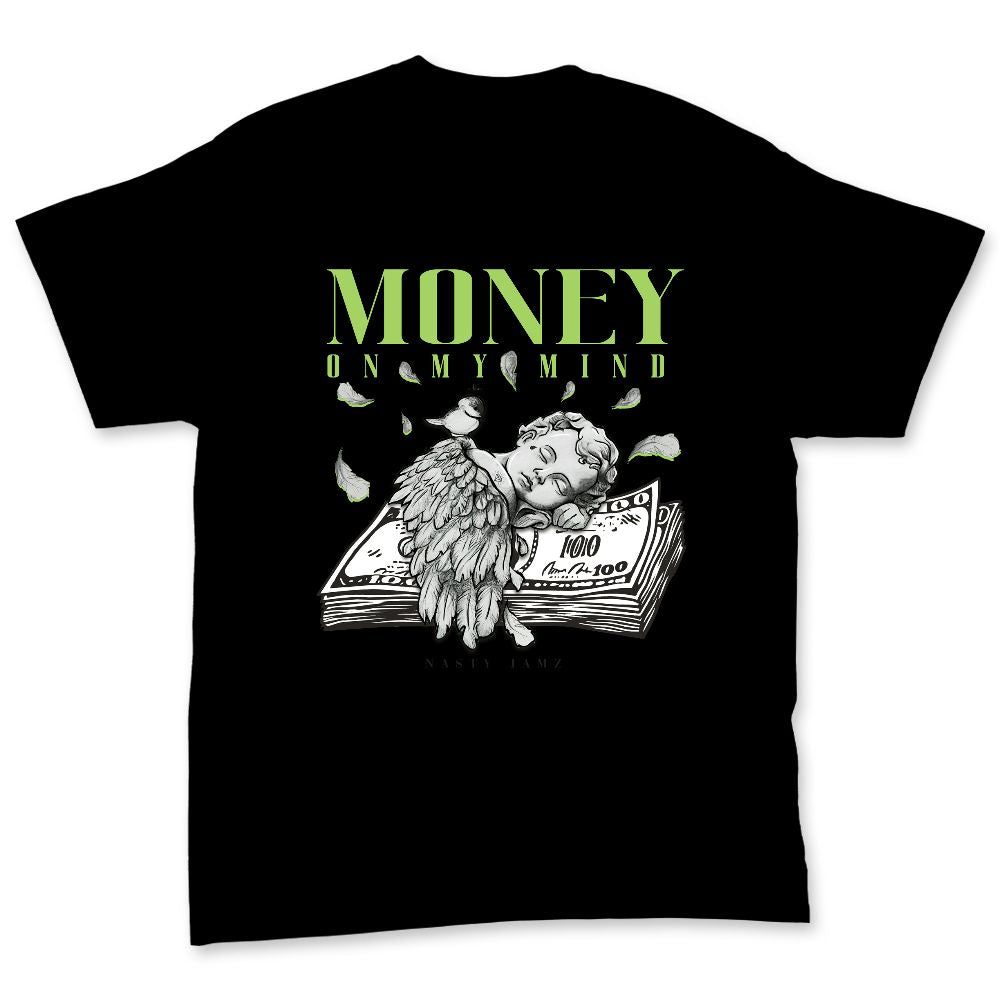 Air-Foamposite-One-Black-Volt-NastyJamz-Premium-T-Shirt-Match-Money-On-My-Mind-Angel