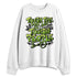 Air-Foamposite-One-Black-Volt-NastyJamz-Sweatshirt-Match-Tough-People-Never-Fall