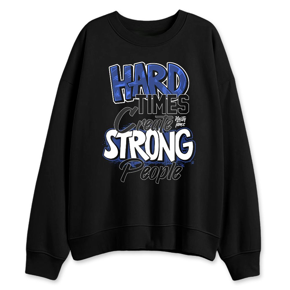 Rare-Air-Deep-Royal-Blue-1s-NastyJamz-Sweatshirt-Match-Hard-Times