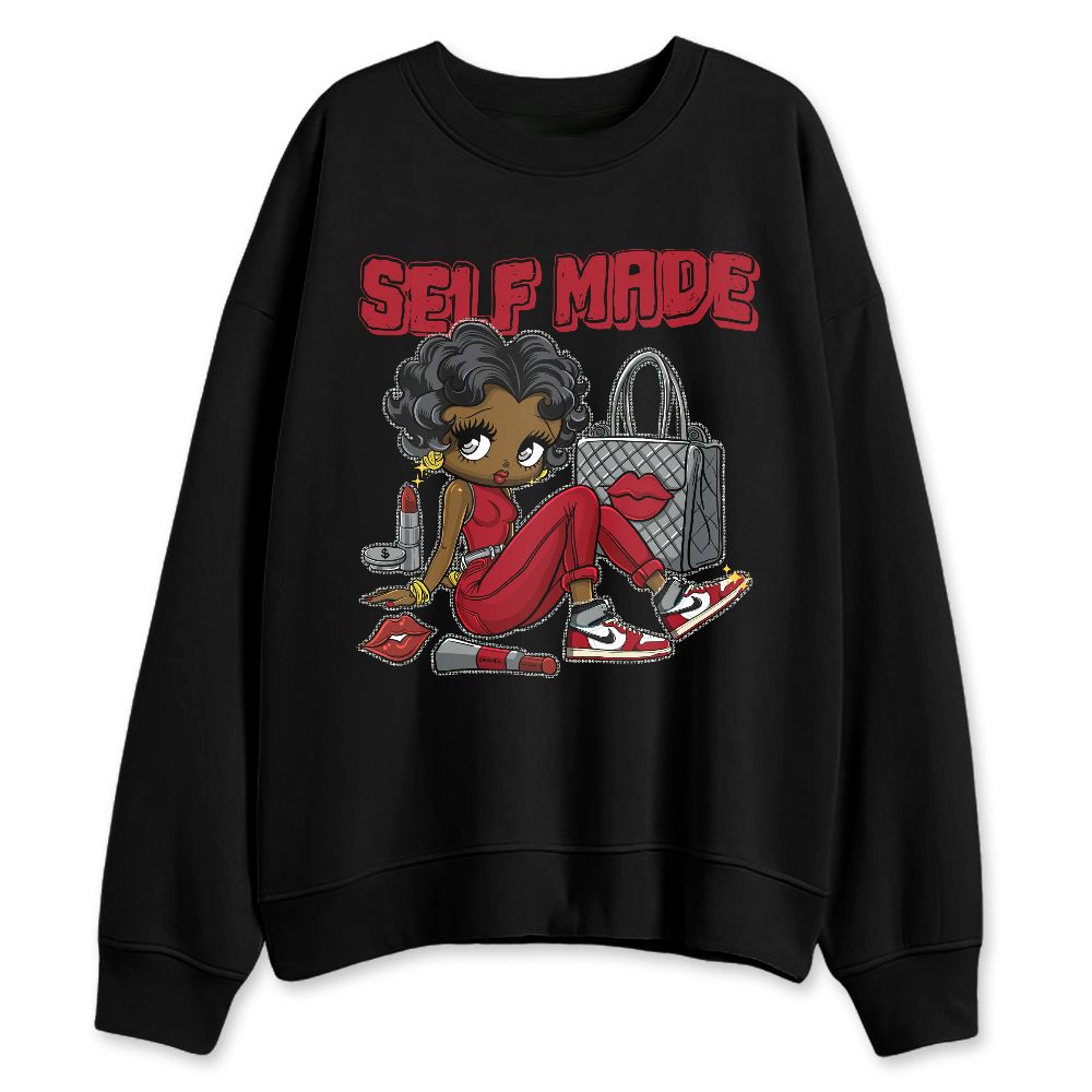U.nion-Varsity-Red-Shadow-Grey-1s-NastyJamz-Sweatshirt-Match-Sneaker-Girl-Selfmade