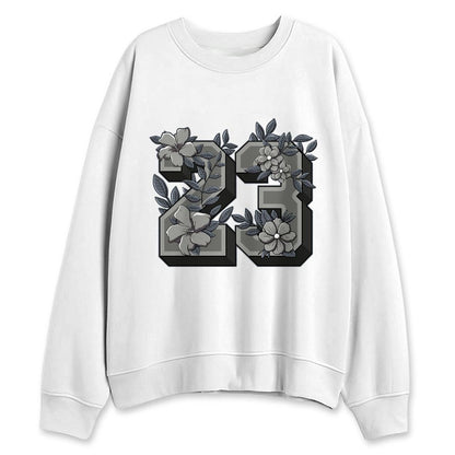 Cool-Grey-9s-NastyJamz-Sweatshirt-Match-23-Floral