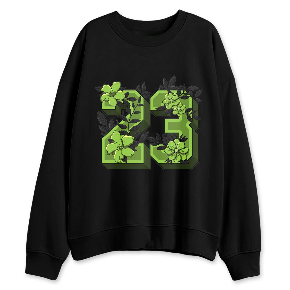 Air-Foamposite-One-Black-Volt-NastyJamz-Sweatshirt-Match-23-Floral