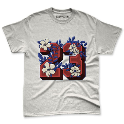 Rare-Air-Cinnabar-1s-NastyJamz-Premium-T-Shirt-Match-23-Floral