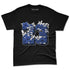 Rare-Air-Deep-Royal-Blue-1s-NastyJamz-Premium-T-Shirt-Match-23-Floral