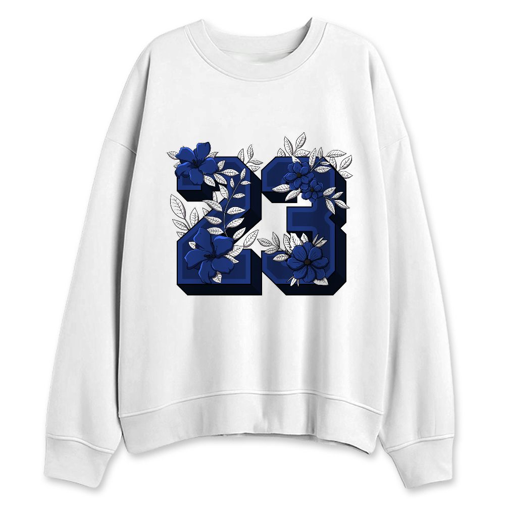 Rare-Air-Deep-Royal-Blue-1s-NastyJamz-Sweatshirt-Match-23-Floral