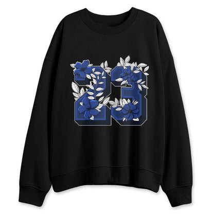 Rare-Air-Deep-Royal-Blue-1s-NastyJamz-Sweatshirt-Match-23-Floral