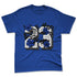 Rare-Air-Deep-Royal-Blue-1s-NastyJamz-Premium-T-Shirt-Match-23-Floral
