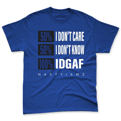 Rare-Air-Deep-Royal-Blue-1s-NastyJamz-Premium-T-Shirt-Match-IDGAF