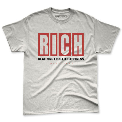 Rare-Air-Cinnabar-1s-NastyJamz-Premium-T-Shirt-Match-RICH-Realizing