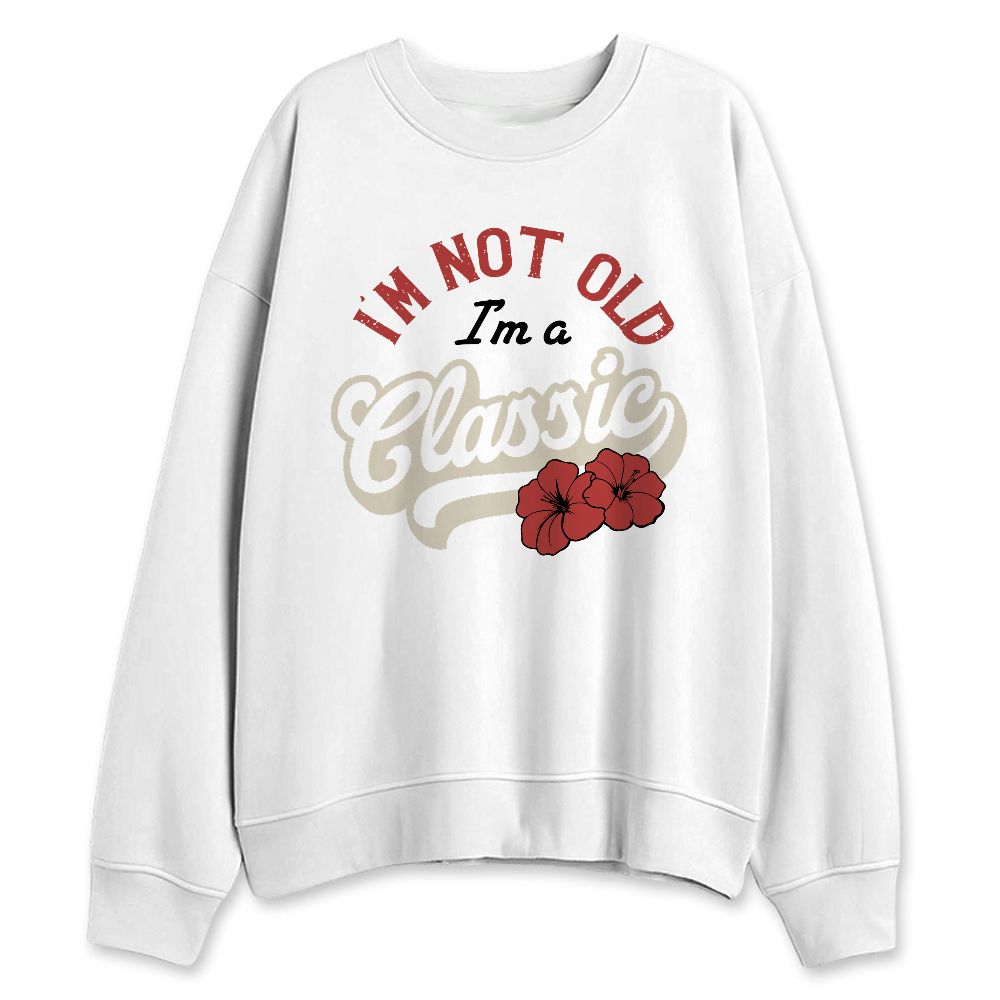 Rare-Air-Cinnabar-1s-NastyJamz-Sweatshirt-Match-Im-Classic