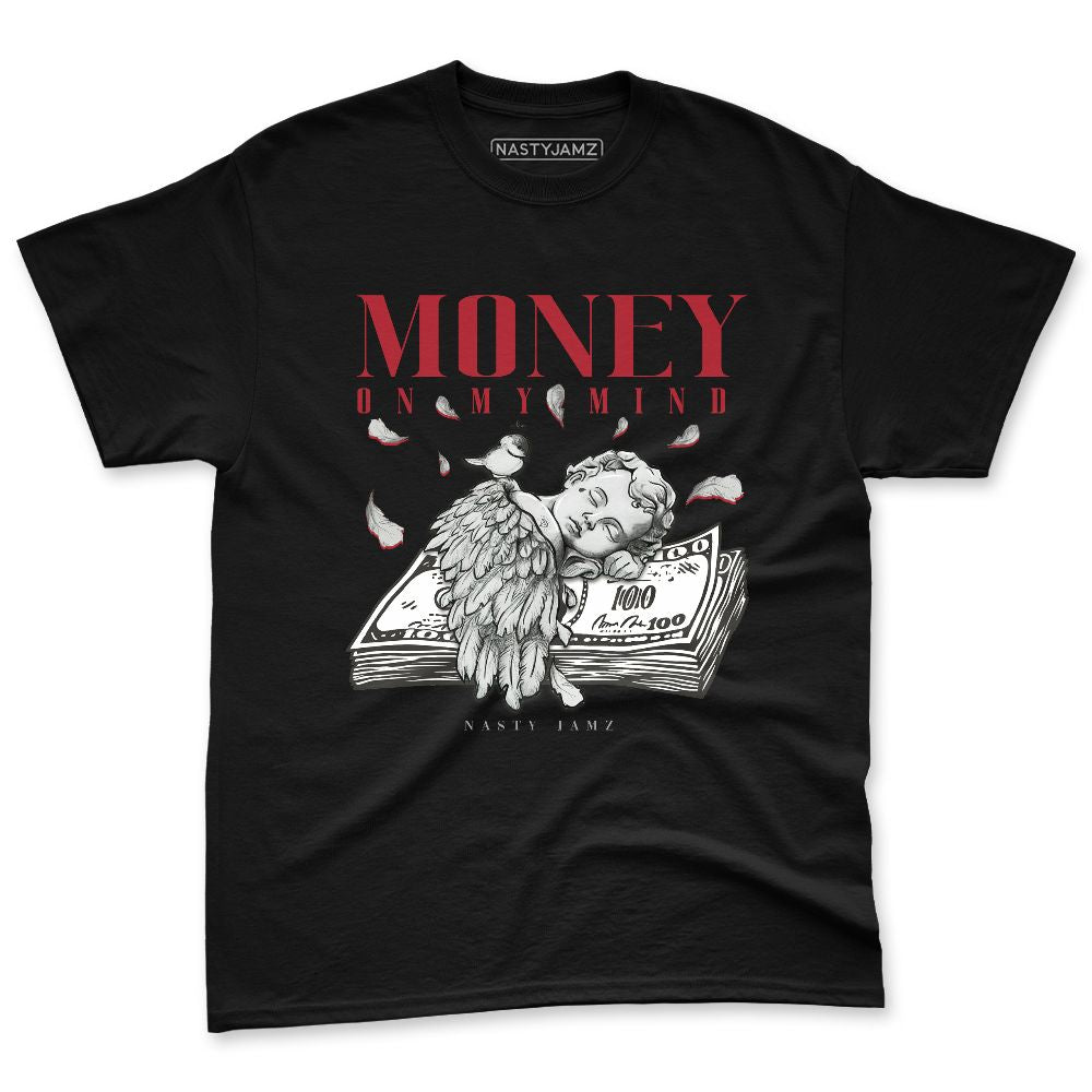 U.nion-Varsity-Red-Shadow-Grey-1s-NastyJamz-Premium-T-Shirt-Match-Money-On-My-Mind-Angel