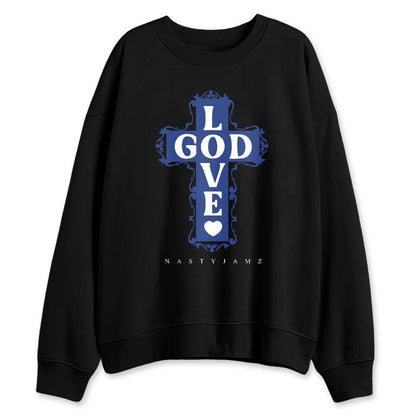 Rare-Air-Deep-Royal-Blue-1s-NastyJamz-Sweatshirt-Match-God-Love