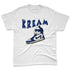 Rare-Air-Deep-Royal-Blue-1s-NastyJamz-Premium-T-Shirt-Match-Kream-Sneaker
