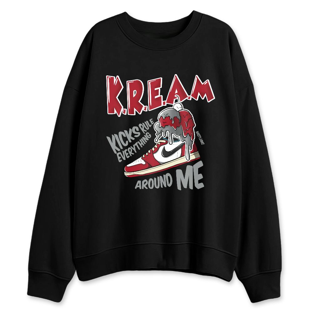 U.nion-Varsity-Red-Shadow-Grey-1s-NastyJamz-Sweatshirt-Match-Kream-Sneaker