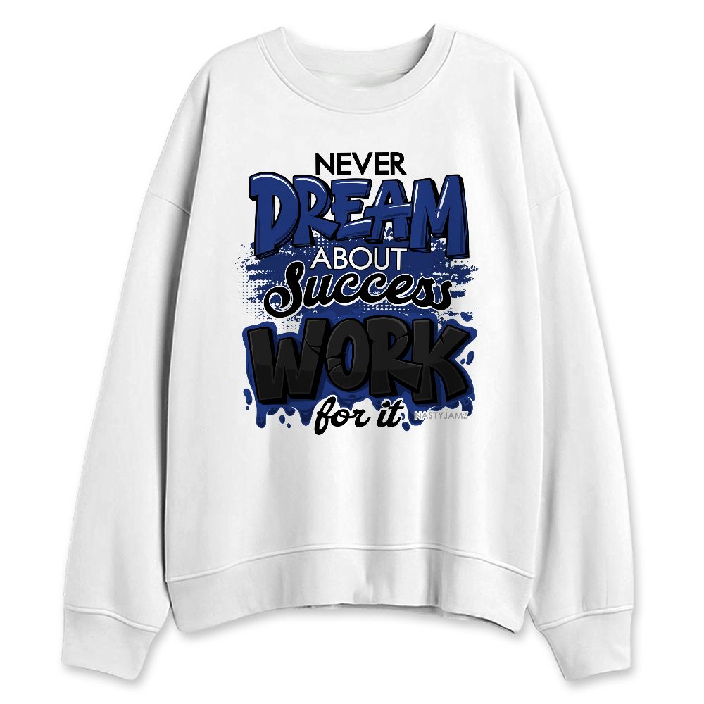 Rare-Air-Deep-Royal-Blue-1s-NastyJamz-Sweatshirt-Match-Work-For-Dream