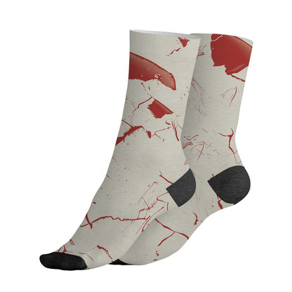 Rare-Air-Cinnabar-1s-NastyJamz-Socks-Match-Got-Em-All-Over-Print