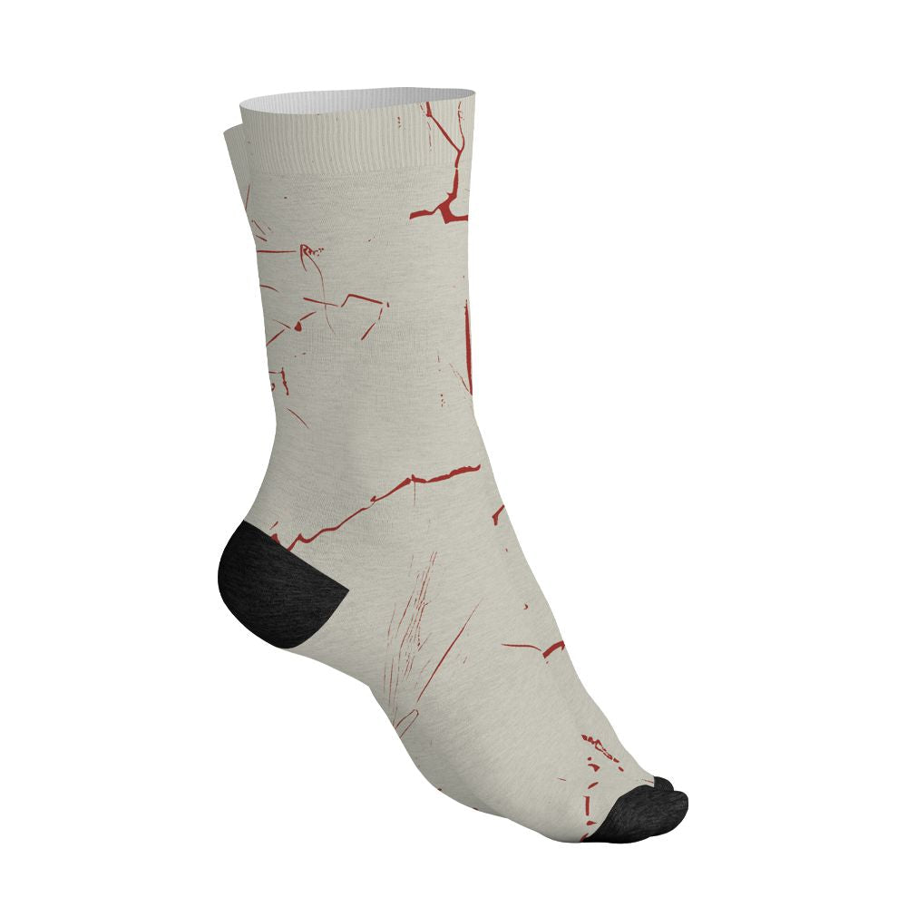 Rare-Air-Cinnabar-1s-NastyJamz-Socks-Match-Got-Em-All-Over-Print