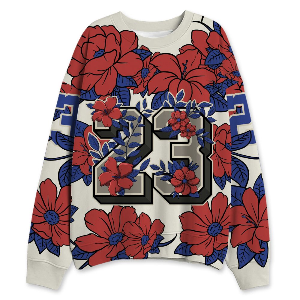 Rare-Air-Cinnabar-1s-NastyJamz-Sweatshirt-Match-23-Floral-All-Over-Print-Flower