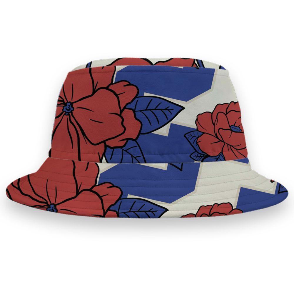 Rare-Air-Cinnabar-1s-NastyJamz-Bucket-Hat-Match-23-Floral-3D-All-Over-Print-Flower