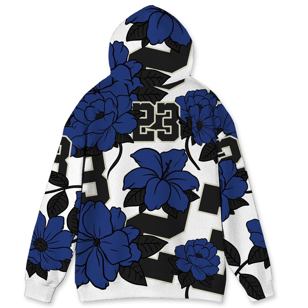Rare-Air-Deep-Royal-Blue-1s-NastyJamz-Hoodie-Match-23-Floral-All-Over-Print-Flower