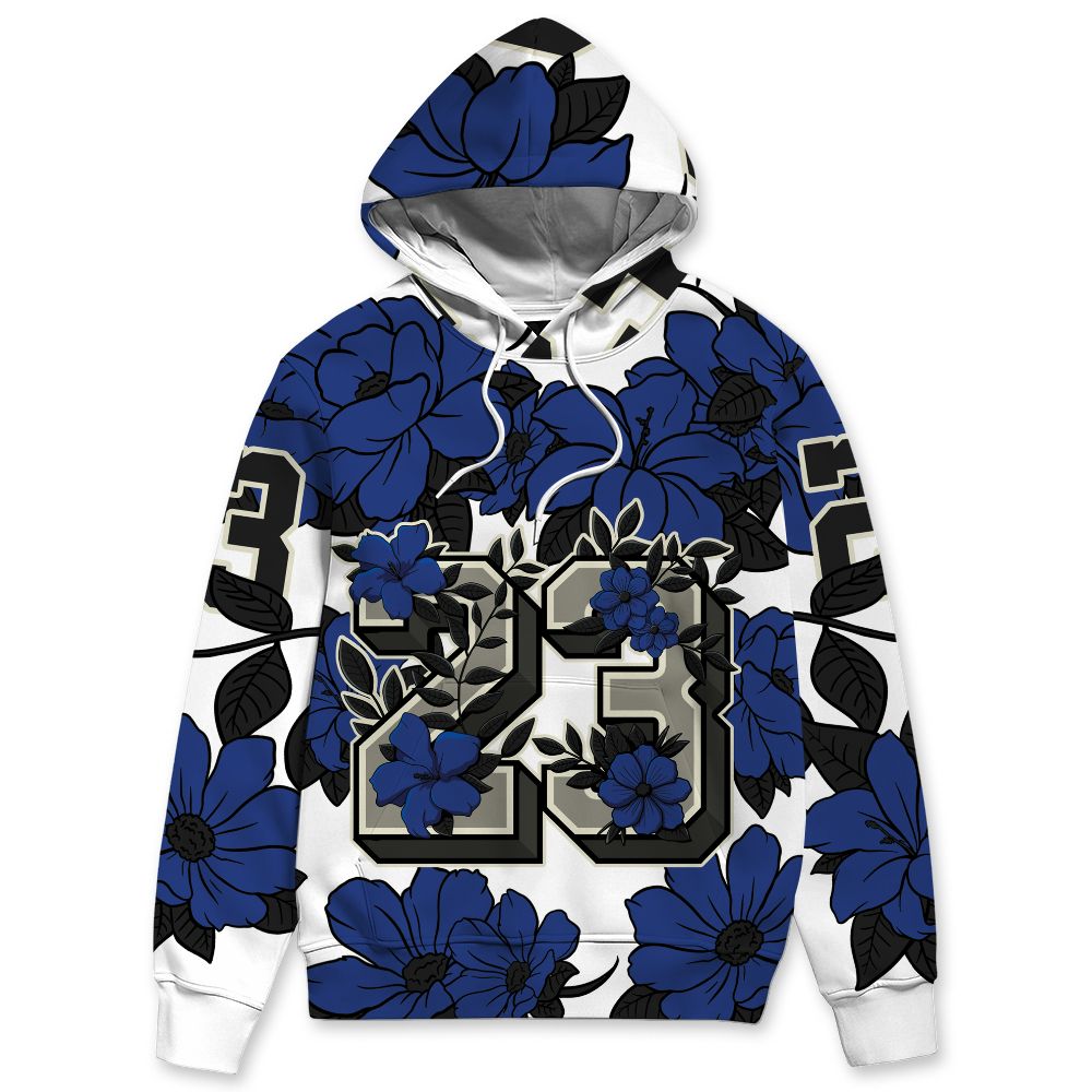 Rare-Air-Deep-Royal-Blue-1s-NastyJamz-Hoodie-Match-23-Floral-All-Over-Print-Flower